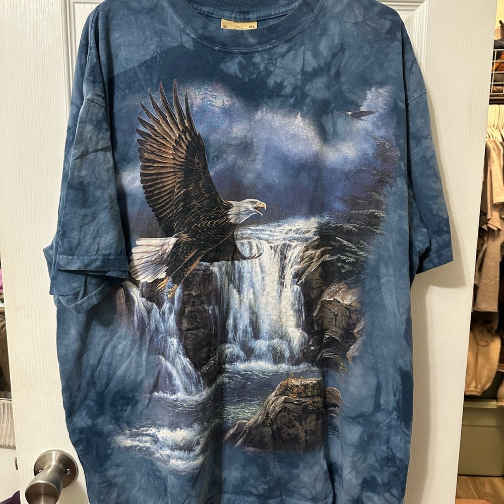 The Mountain Blue eagle tshirt